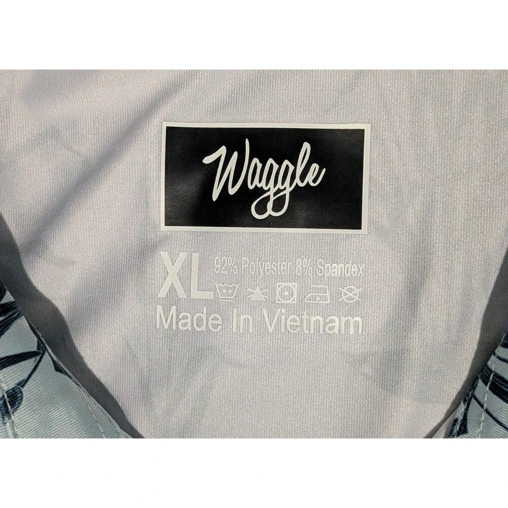 Waggle Polo Shirt Mens XL Performance Stretch Golf - Picture 3 of 8
